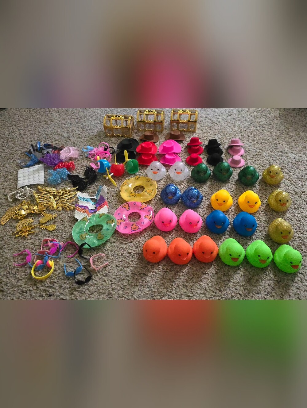 Rubber Duck and Accessories Lot